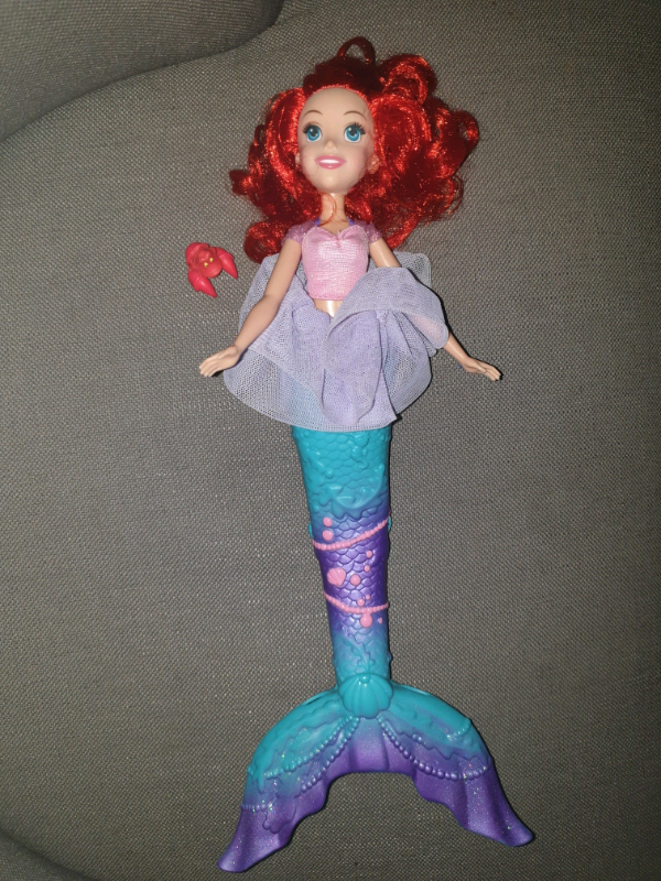 ariel doll with removable tail